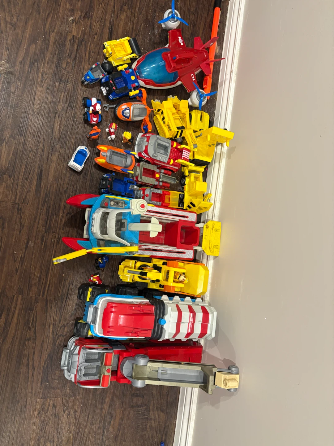 Paw Patrol Toy Vehicles Lot