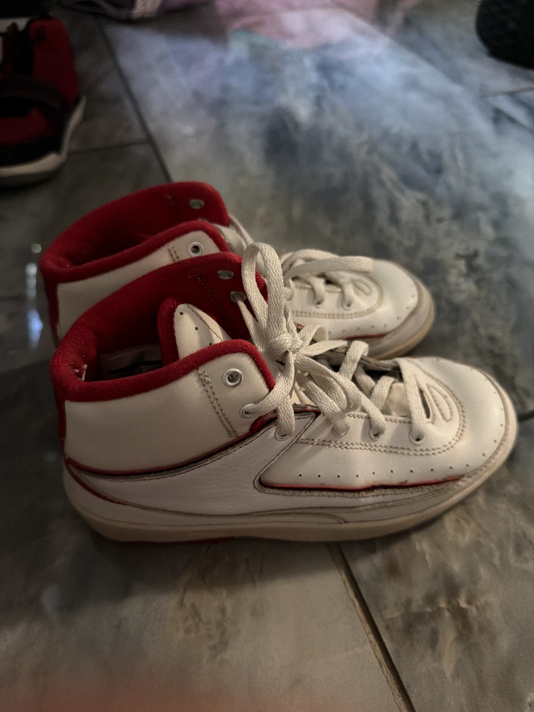 Air Jordan Retro 2 Toddler Shoes - photo 3