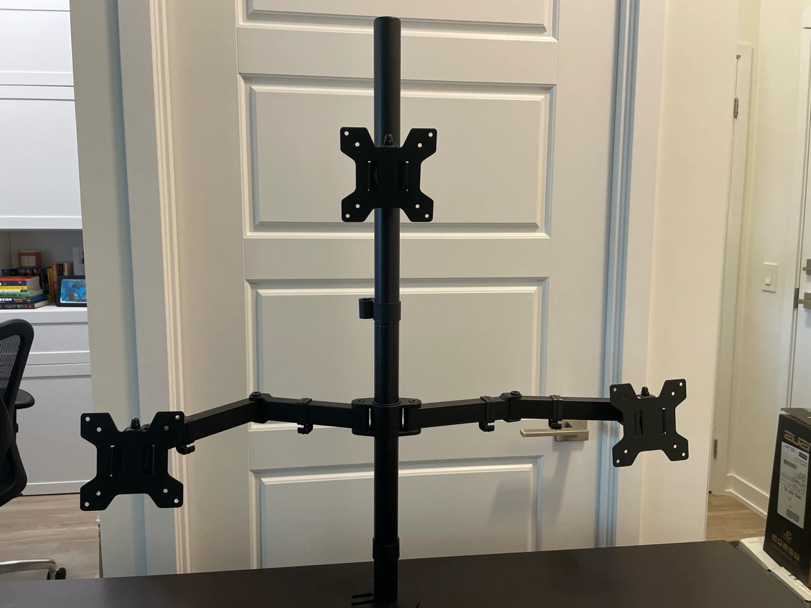 Triple Monitor Desk Mount Stand