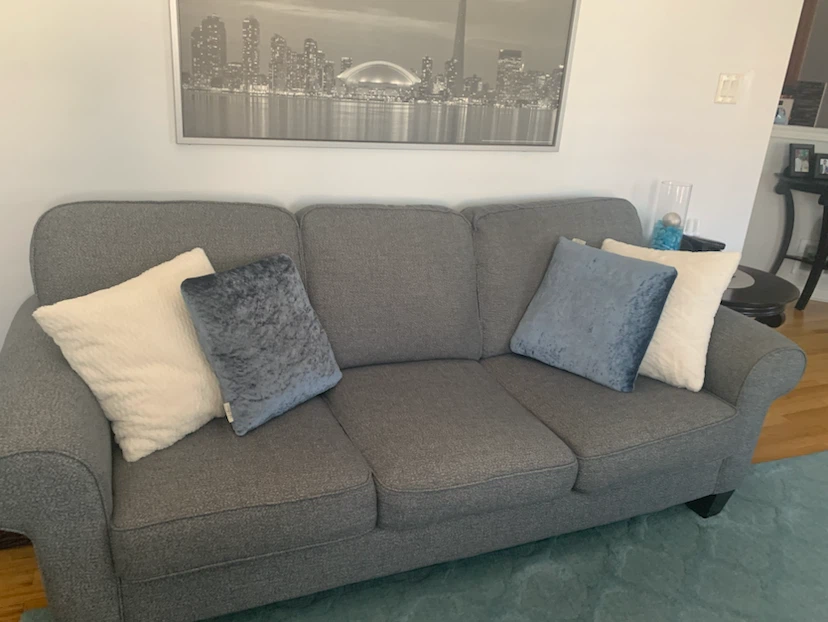 Grey/blue Sofa - photo 2
