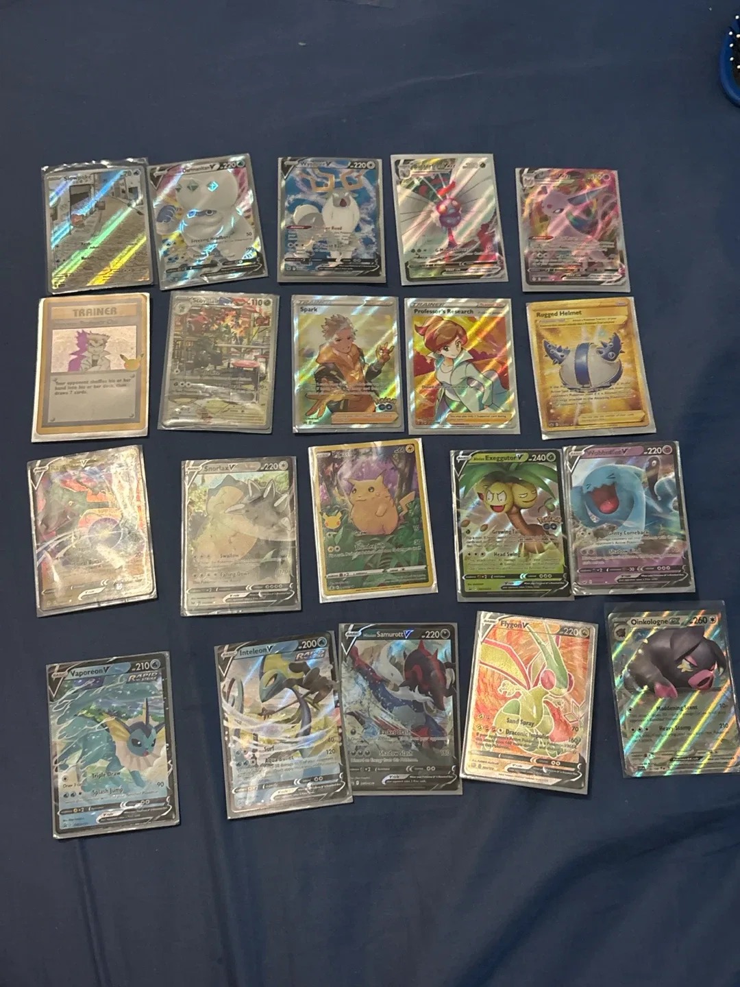 Assorted Pokémon Trading Cards