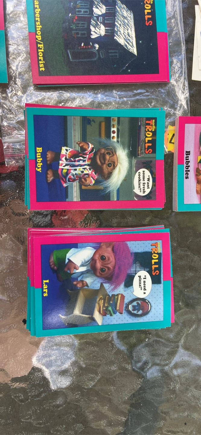Norfin Trolls Trading Cards and Stickers - photo 2