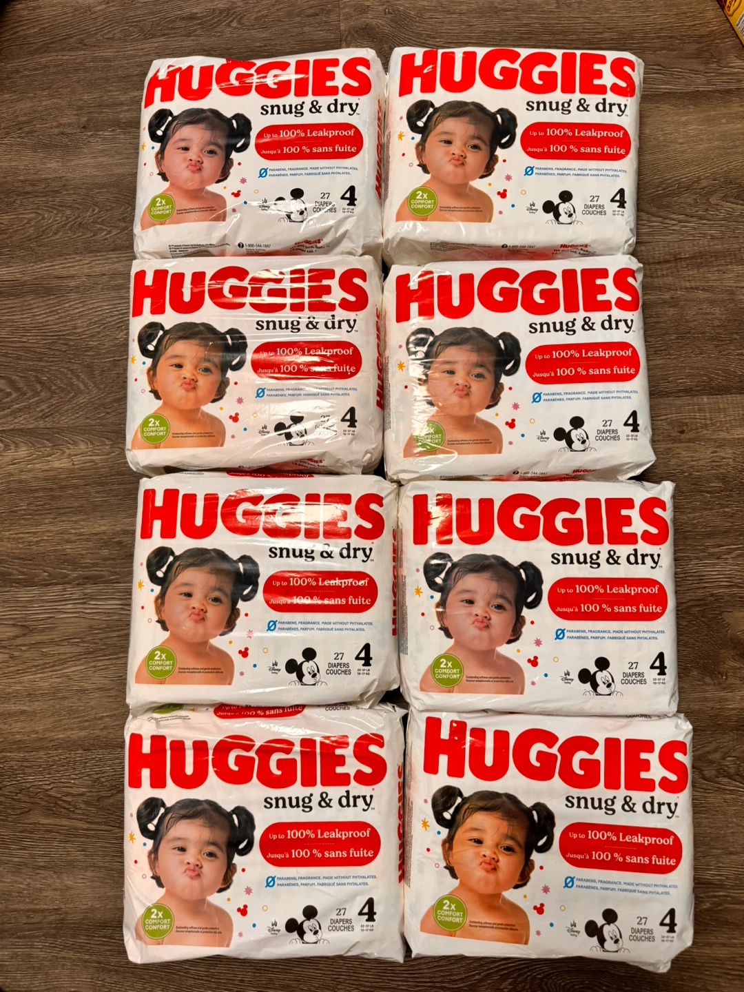Huggies diapers new $50 firm for all.