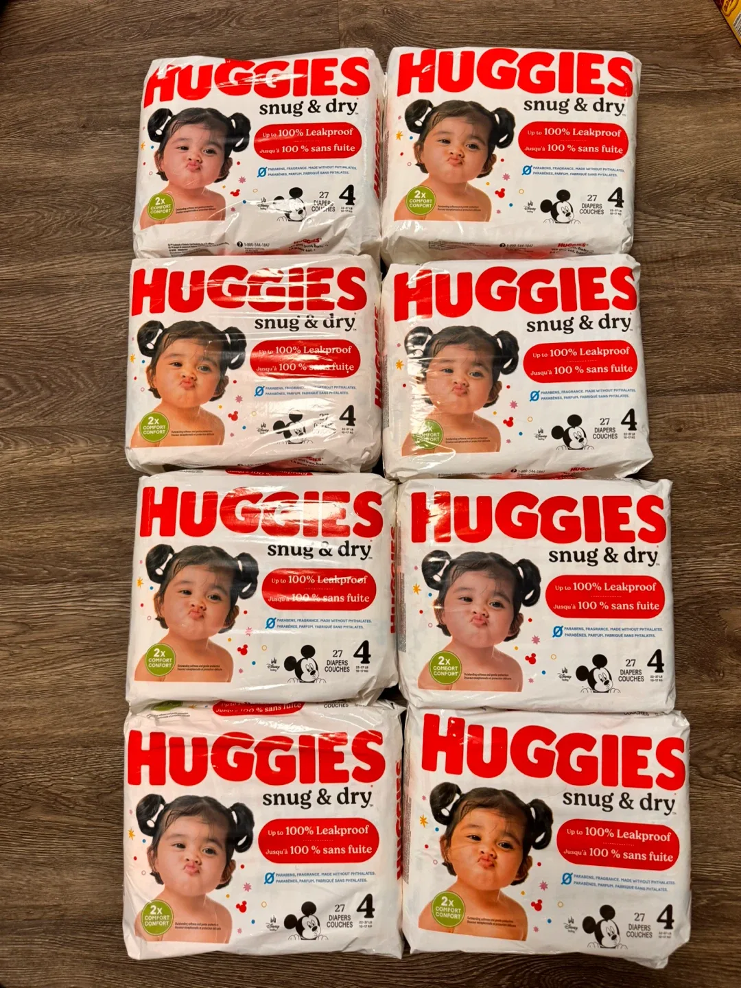 Huggies diapers new $50 firm for all.