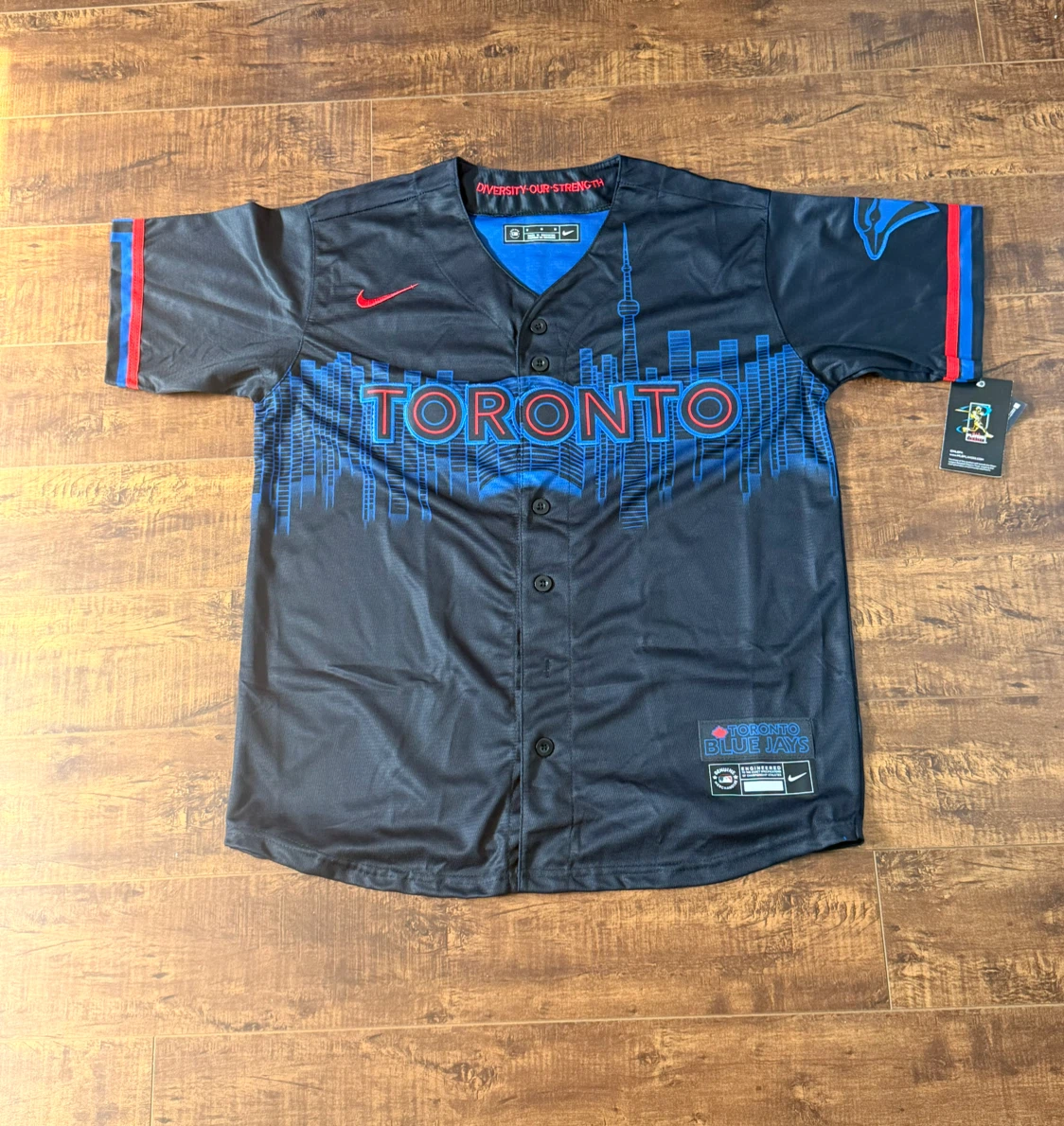 Blue Jays City Connect Jersey Size Medium New