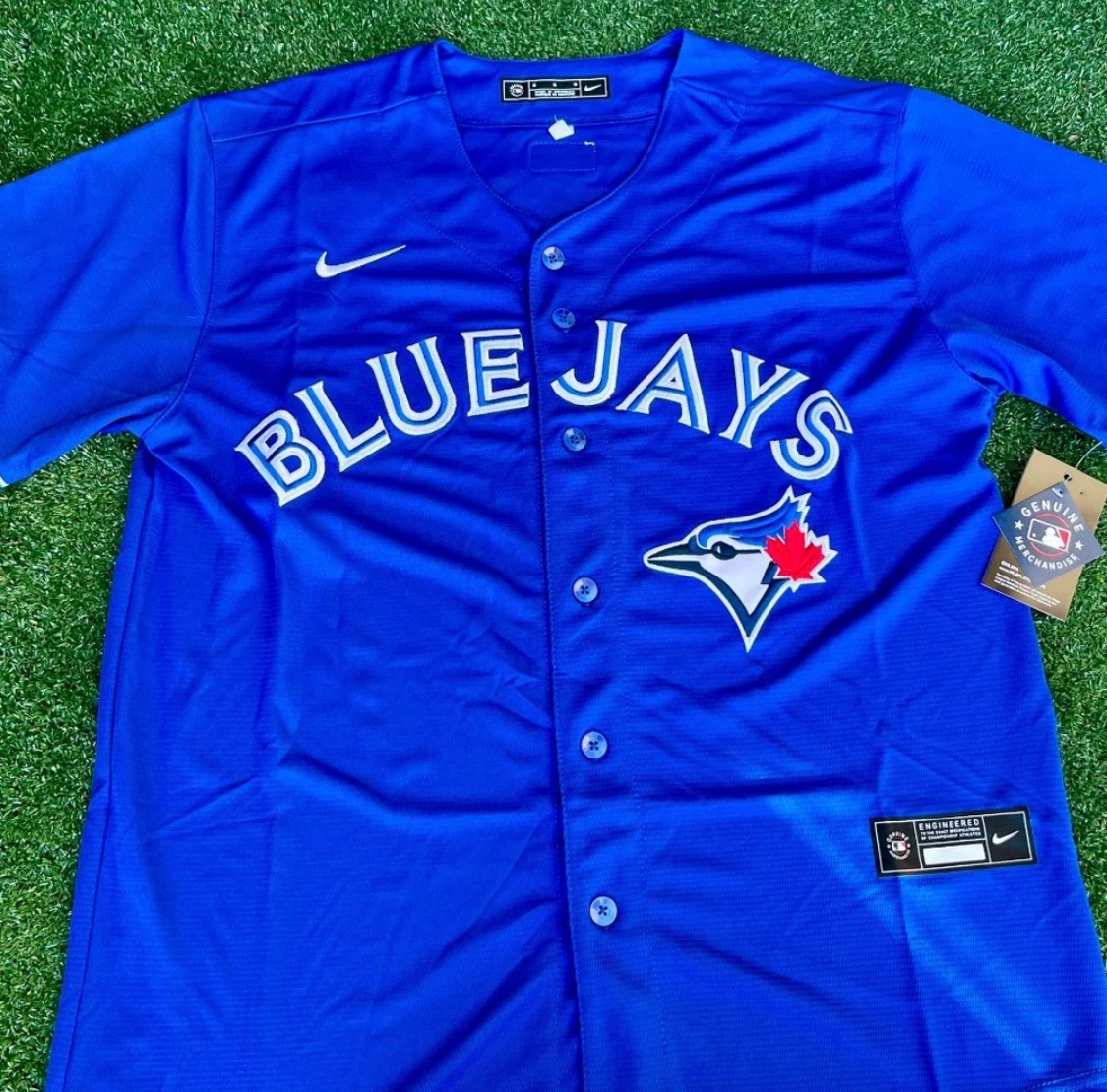 Blue Jays Jersey Blue Size Large New
