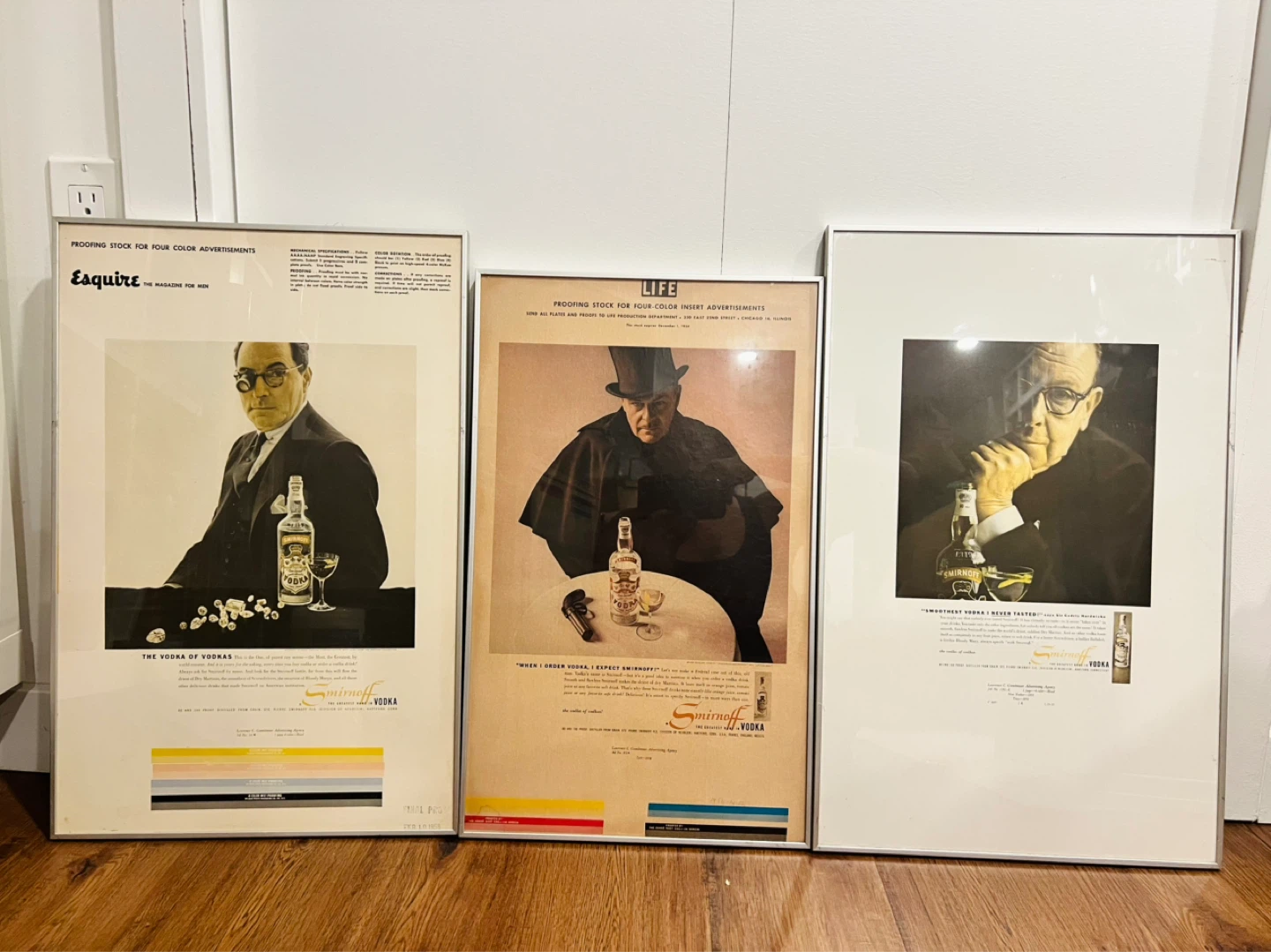 Collection of 10 Vintage Smirnoff Vodka Print Advertisements - photo 2