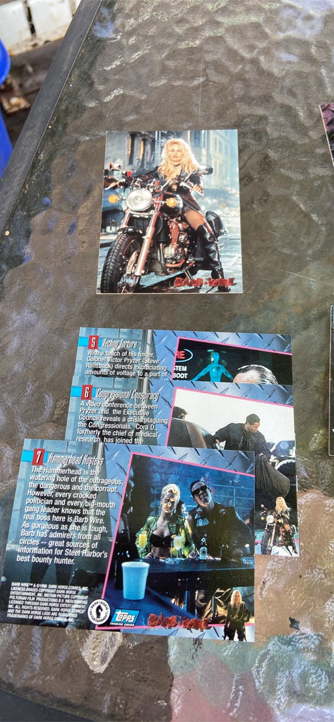 Topps Barb Wire Trading Cards - photo 2