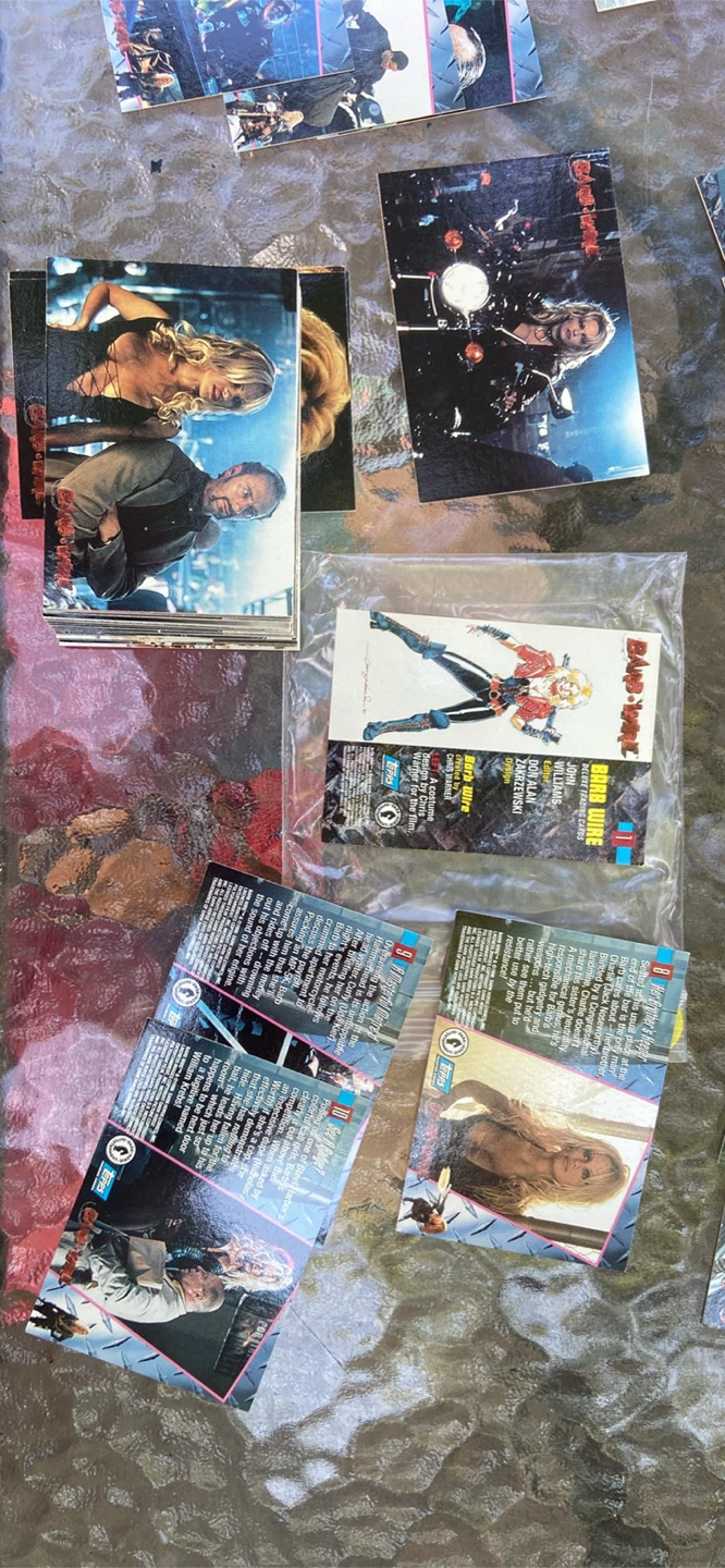 Topps Barb Wire Trading Cards - photo 3