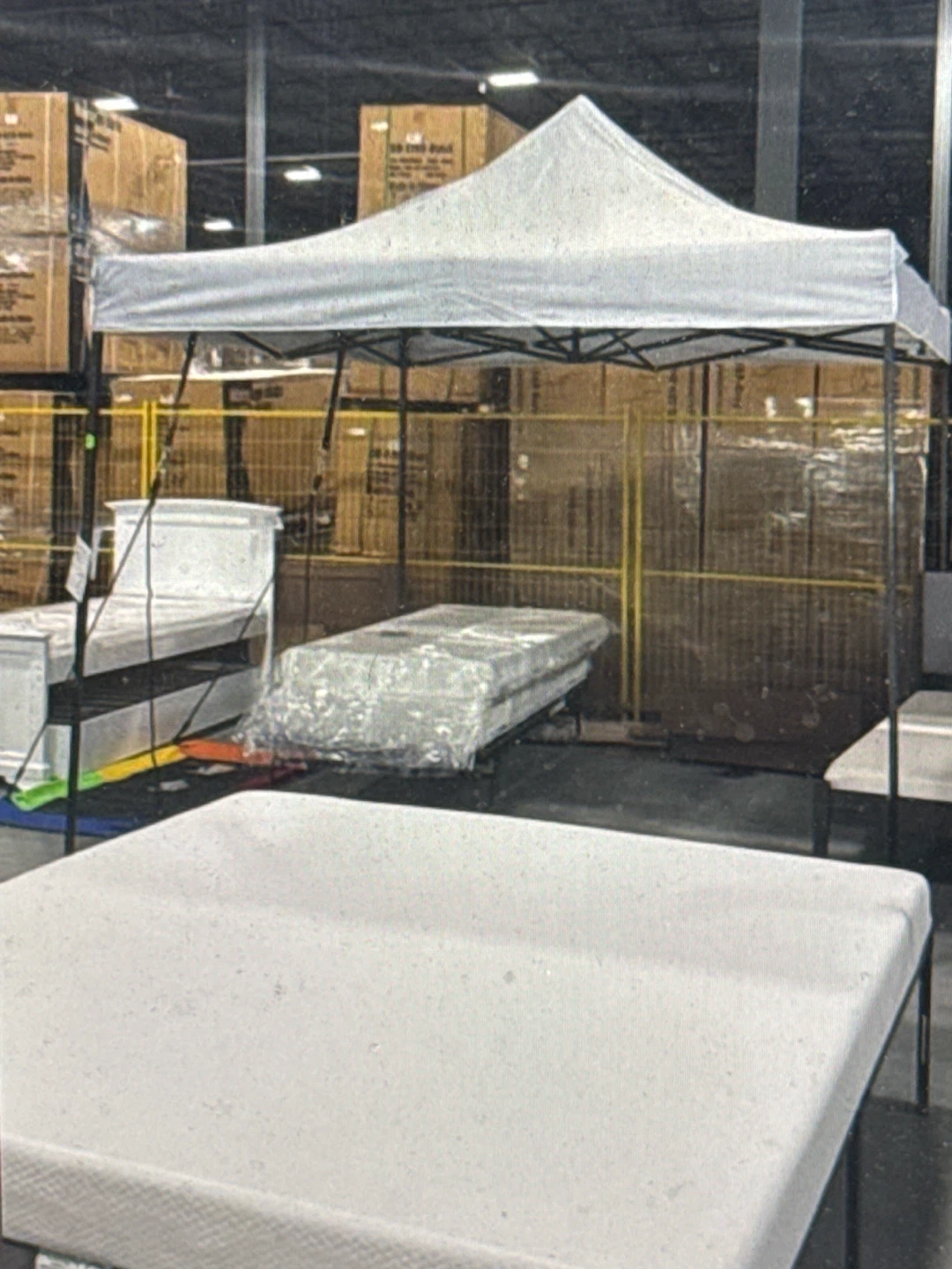 White Pop-Up Canopy Tent