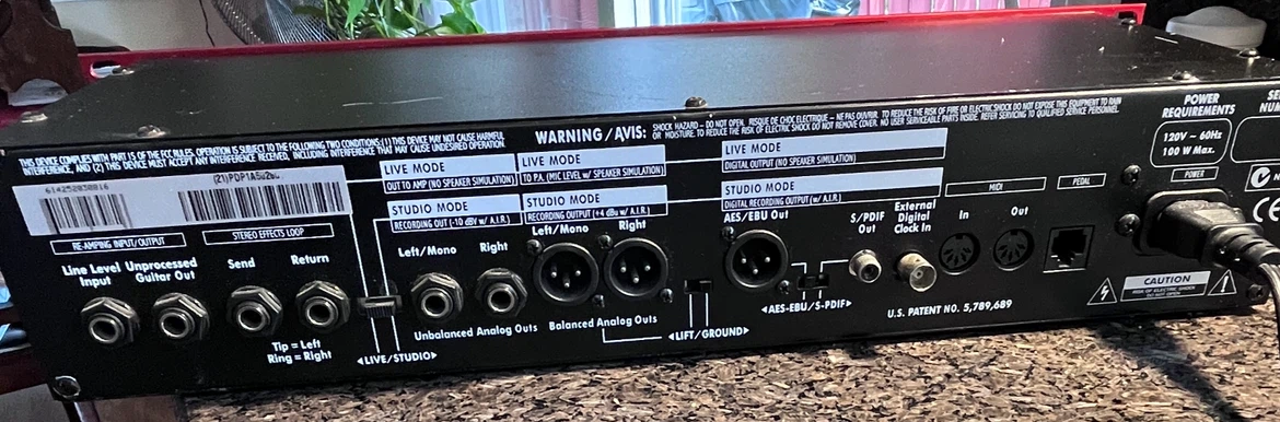 Line 6 POD Pro Guitar Multi-Effects Processor - photo 3