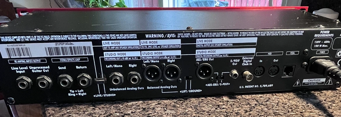 Line 6 POD Pro Guitar Multi-Effects Processor - photo 4