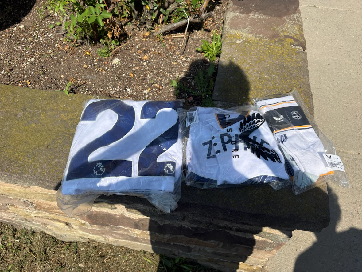 Everton FC Jersey and Socks Set - photo 4