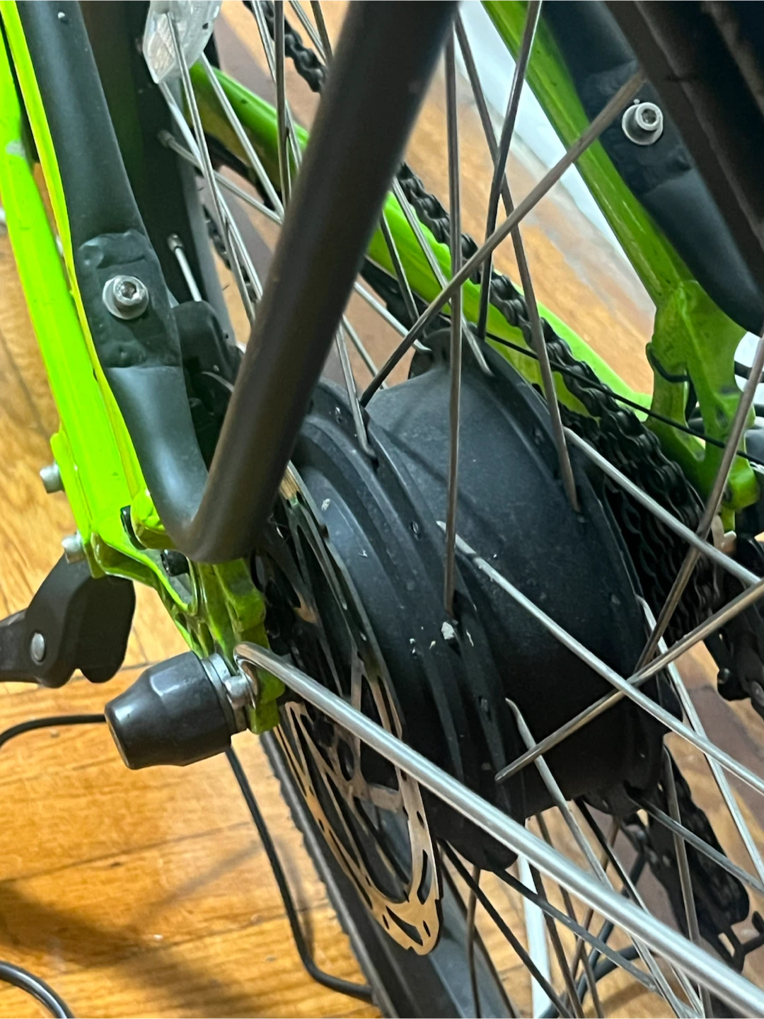 E bike whizz storm 2 like new - photo 3