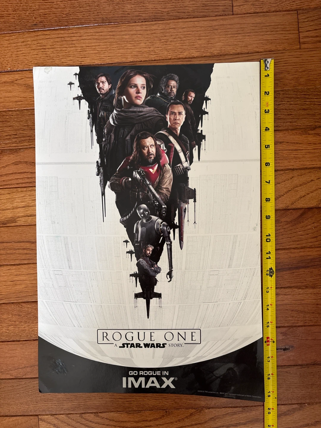 Rogue One: A Star Wars Story IMAX Movie Poster - photo 3