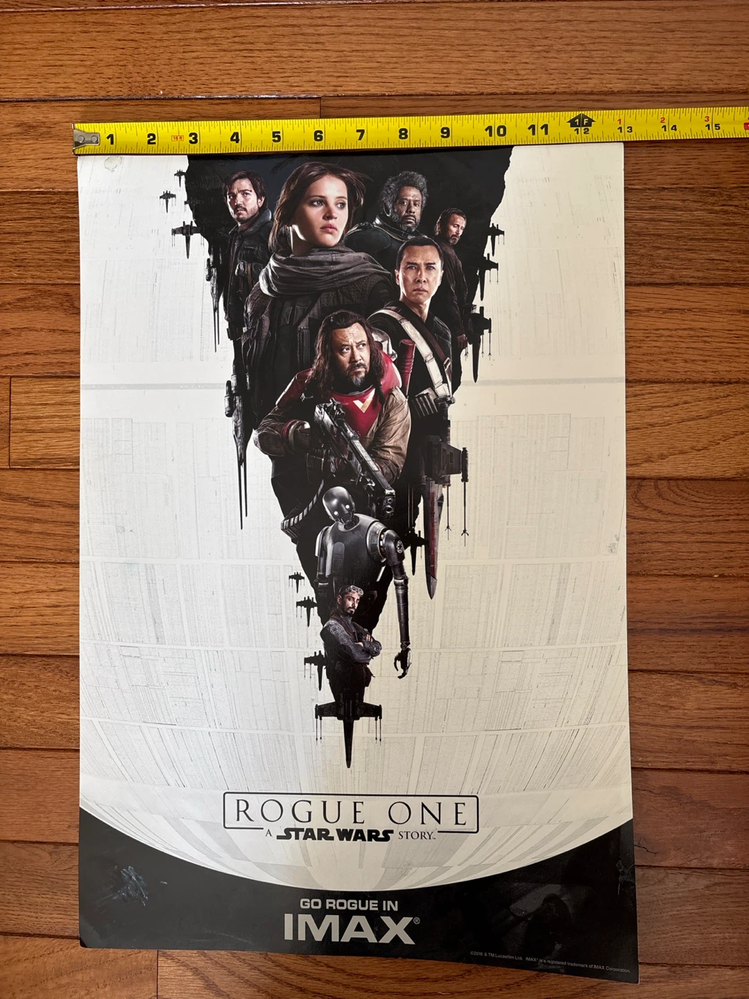 Rogue One: A Star Wars Story IMAX Movie Poster - photo 4