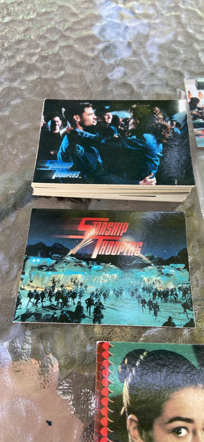 Starship Troopers Movie Trading Cards