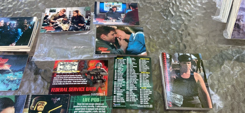 Starship Troopers Movie Trading Cards - photo 4