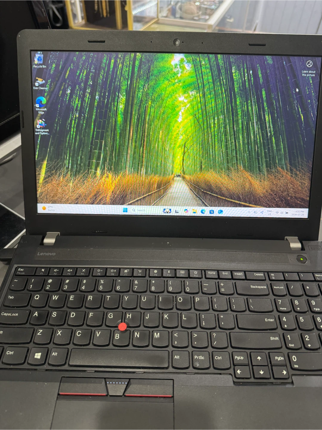 Lenovo ThinkPad Laptop - Intel Core i3, 8GB RAM, 128GB SSD
