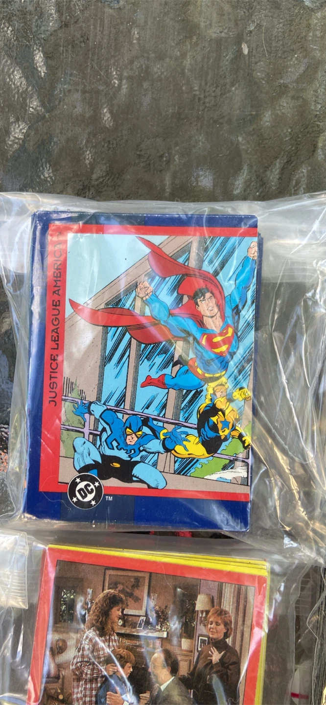 Vintage Trading Card Lot - Star Trek, DC Comics, Marvel - photo 3