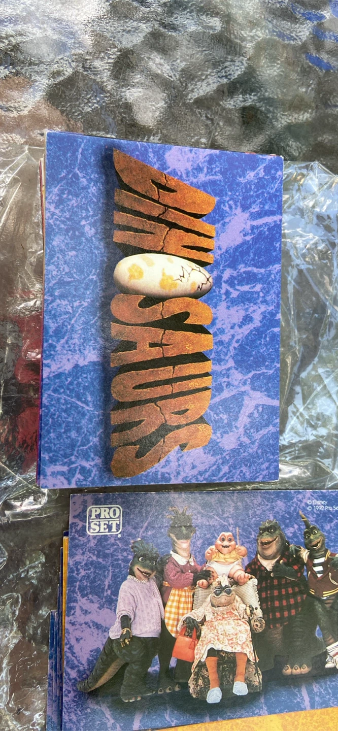 Dinosaurs Pro Set Trading Cards