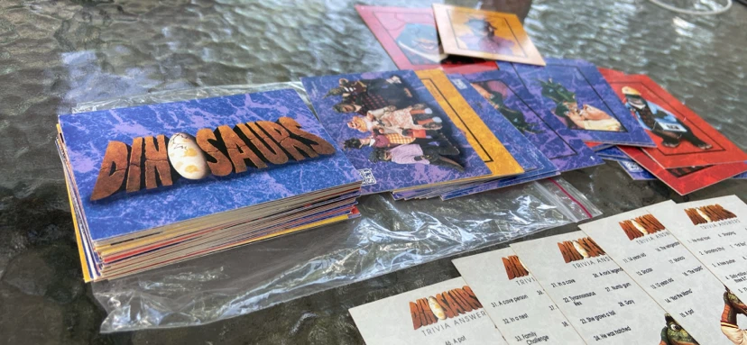 Dinosaurs Pro Set Trading Cards - photo 5