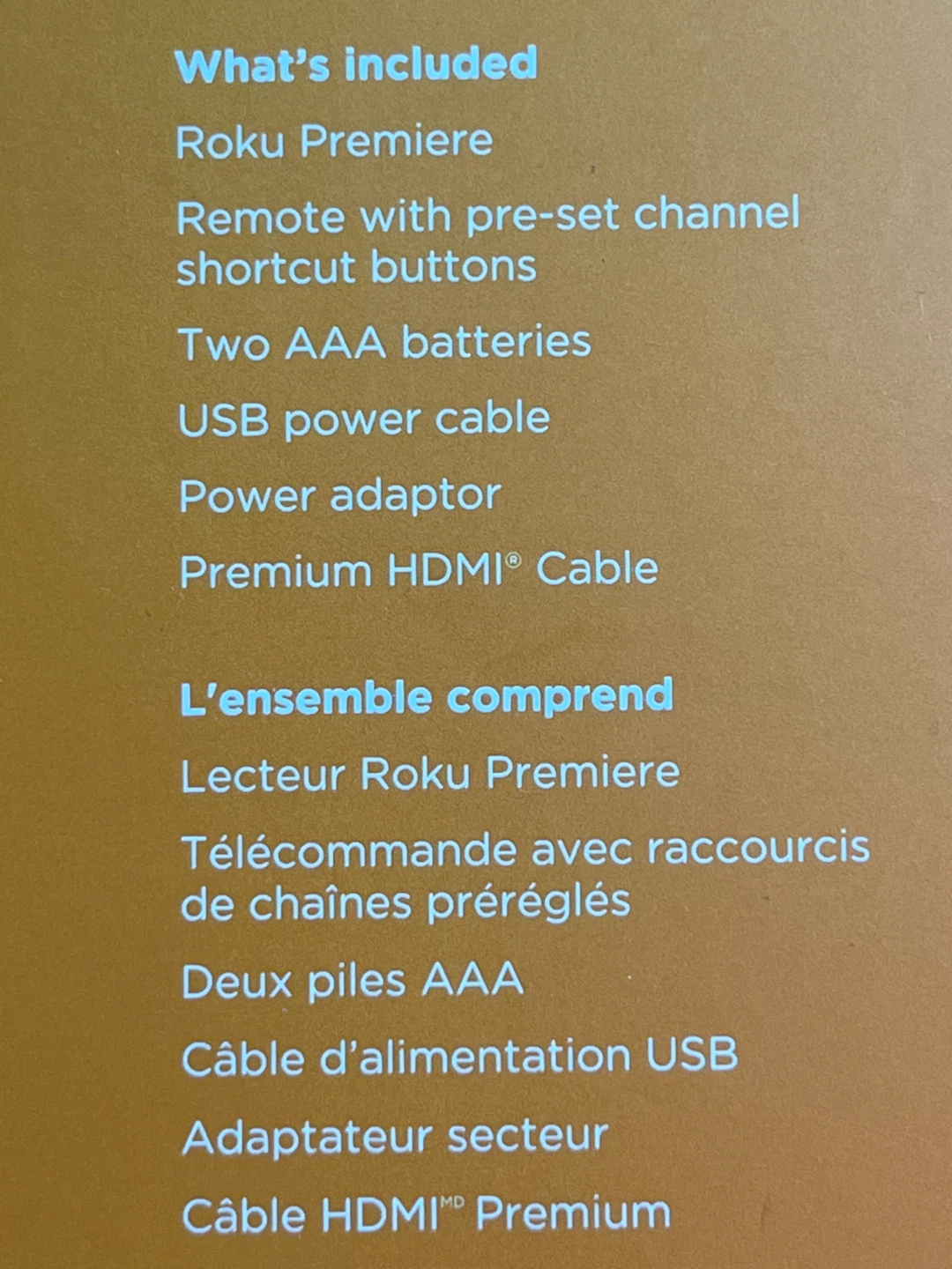 Roku Premiere Streaming Media Player - photo 3