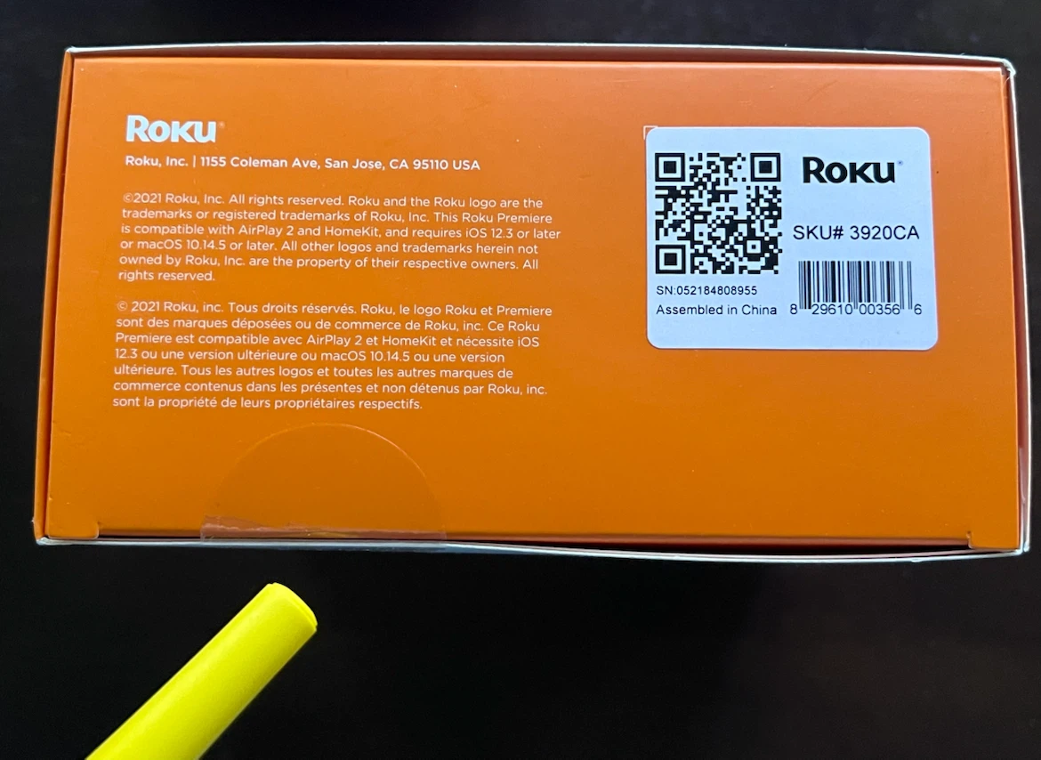 Roku Premiere Streaming Media Player - photo 4