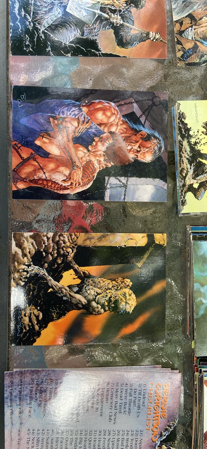 Bernie Wrightson Art Trading Card Set - photo 3