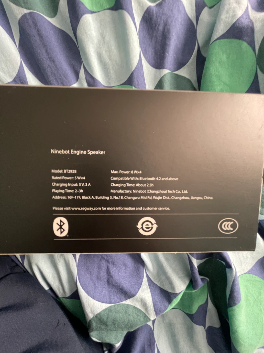Segway ninebot high quality speaker - photo 3