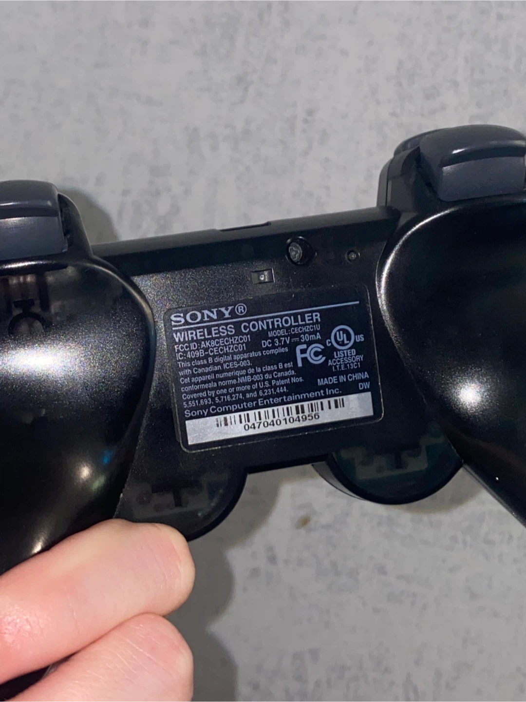 PlayStation 3 controller - photo 4