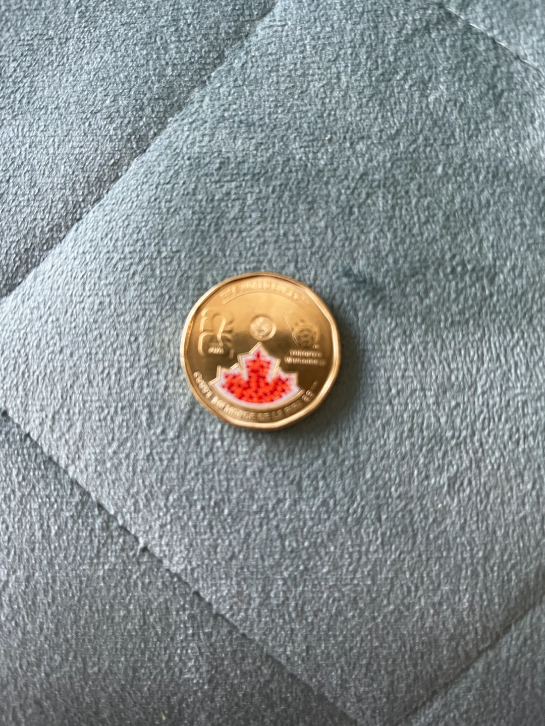 2026 World Cup Canada Loonie Dollar Coin