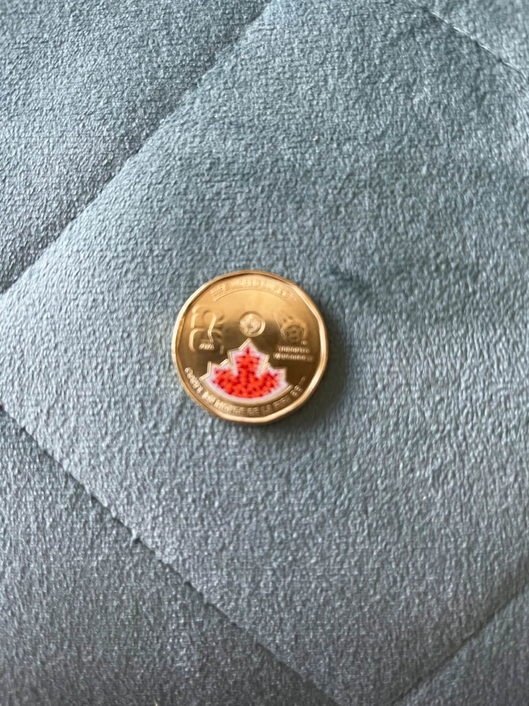 2026 World Cup Canada Loonie Dollar Coin - photo 3