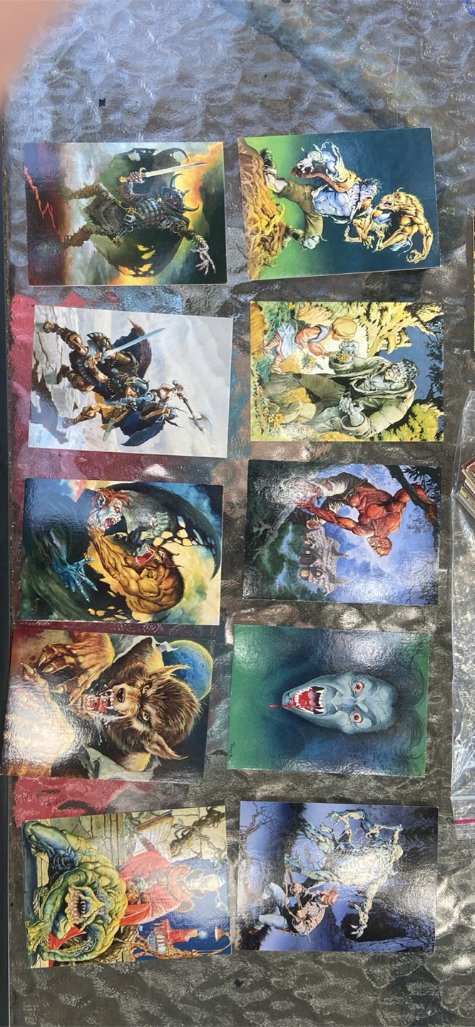 1993 SkyBox Master Series: The Art of Mike Ploog Trading Cards