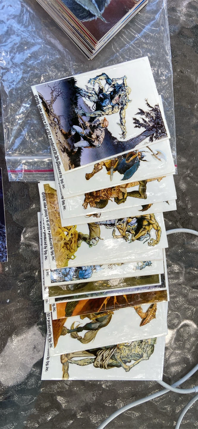 1993 SkyBox Master Series: The Art of Mike Ploog Trading Cards - photo 3