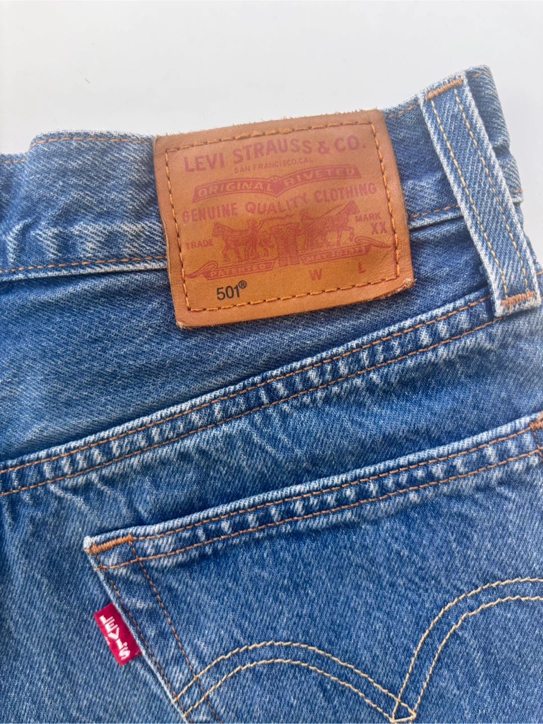 Levi's 501 Denim Cut-Off Shorts - photo 3