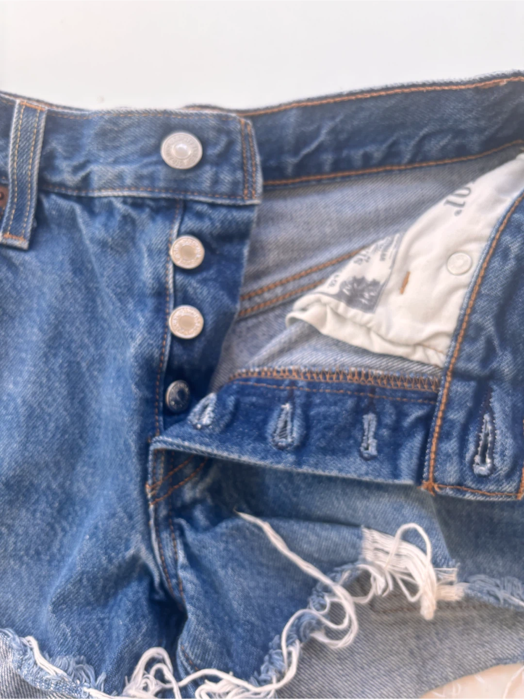Levi's 501 Denim Cut-Off Shorts - photo 4