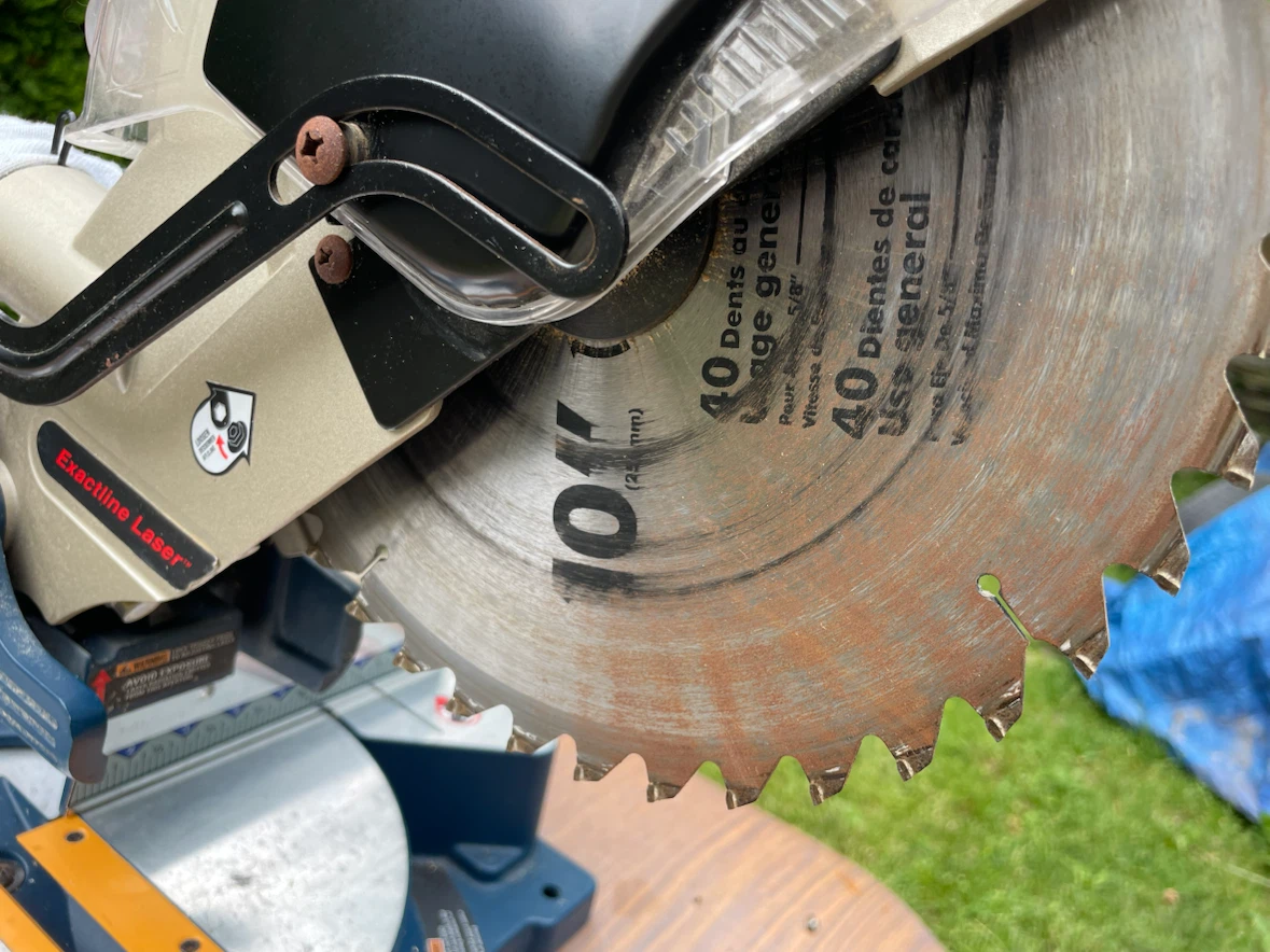 10" SLIDING COMPOUND MITER SAW, delivery - photo 4