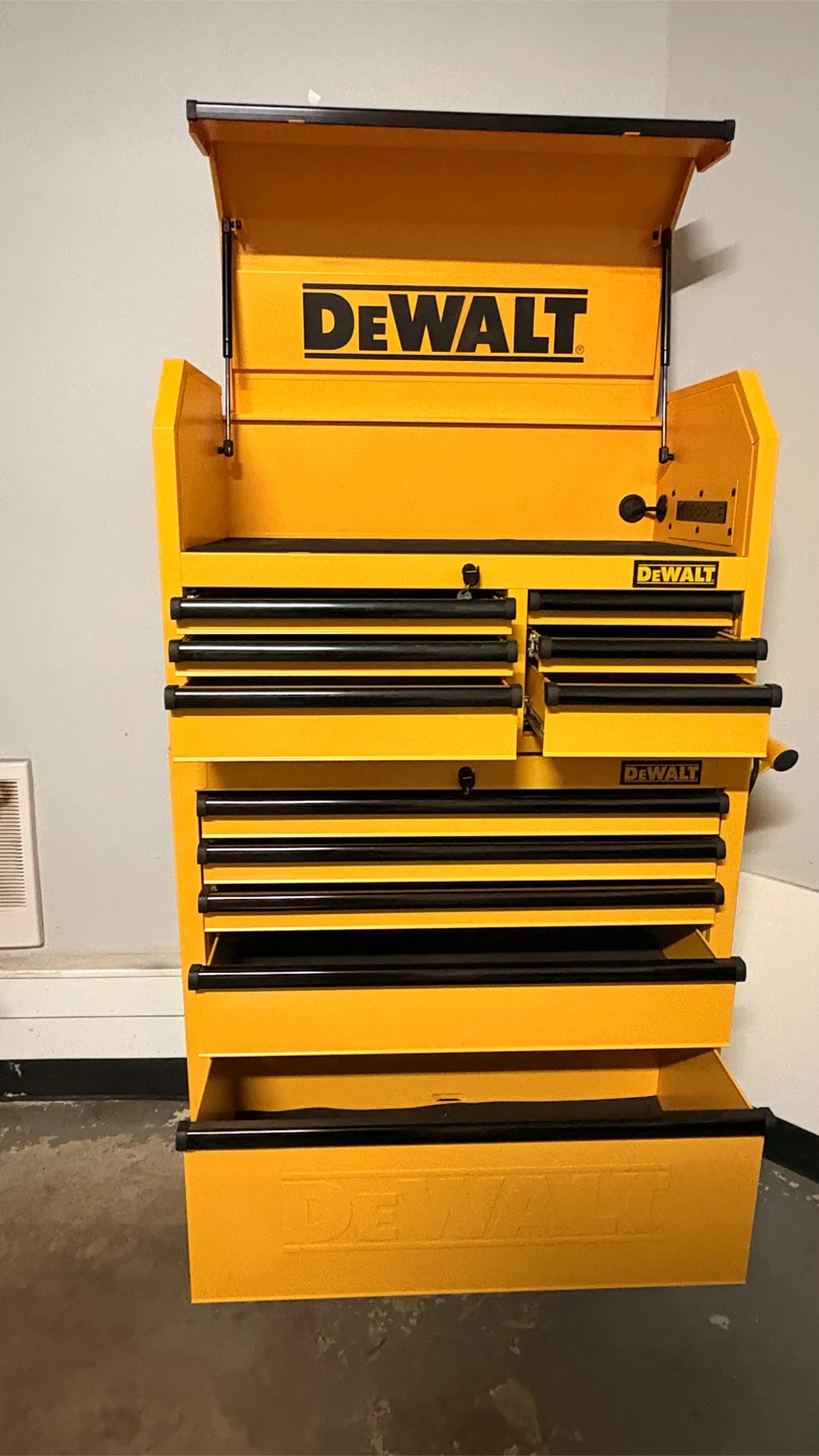 DEWALT Yellow Tool Chest with Power Strip - photo 2