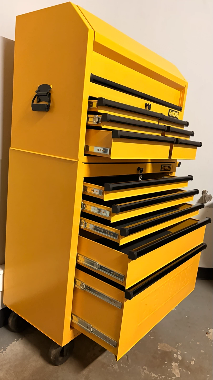 DEWALT Yellow Tool Chest with Power Strip - photo 3