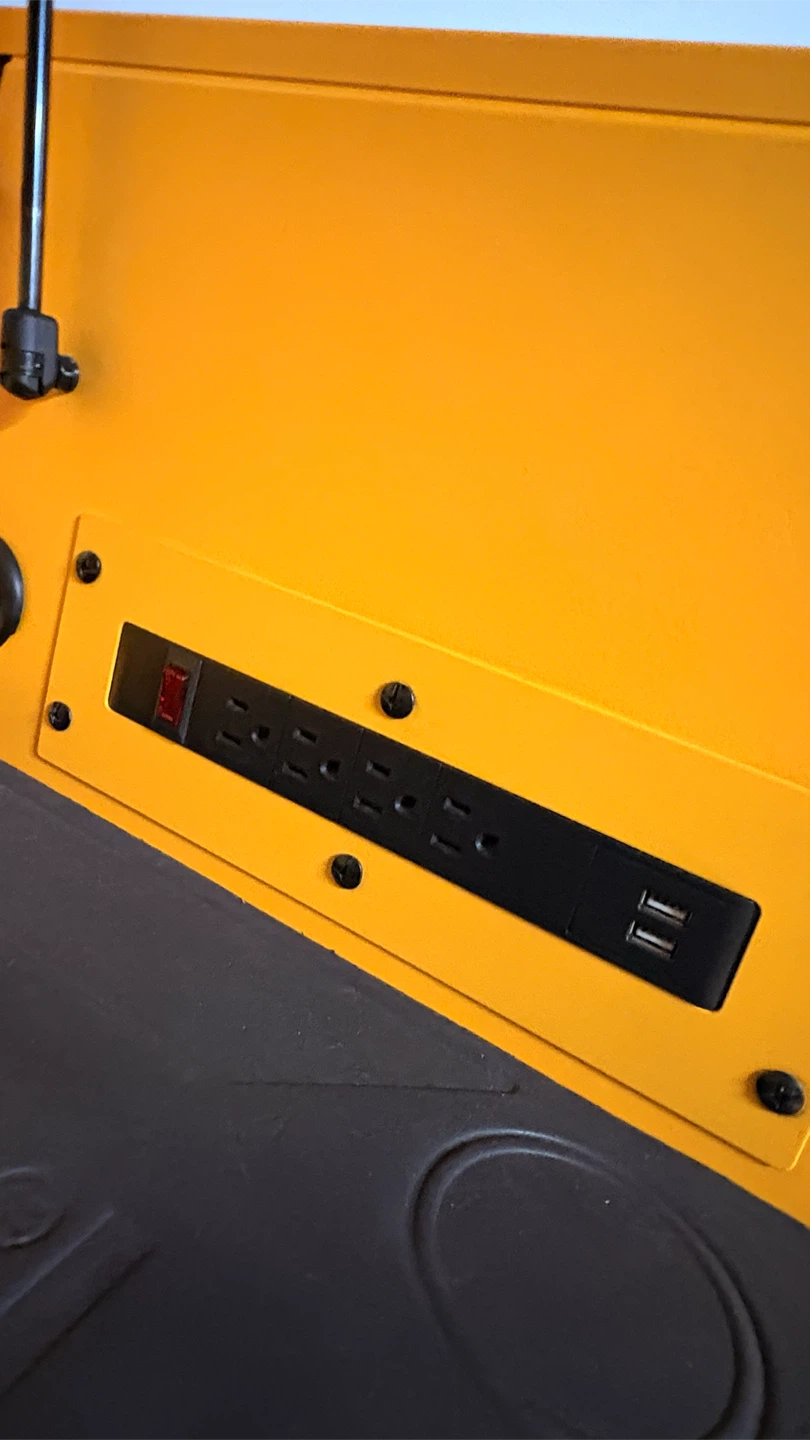 DEWALT Yellow Tool Chest with Power Strip - photo 4
