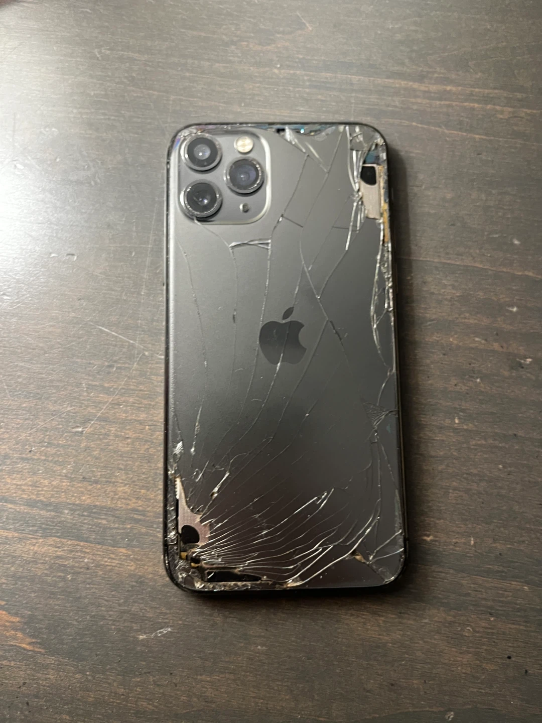 Apple iPhone 11 Pro 64gb - Cracked Screen still functional - photo 2