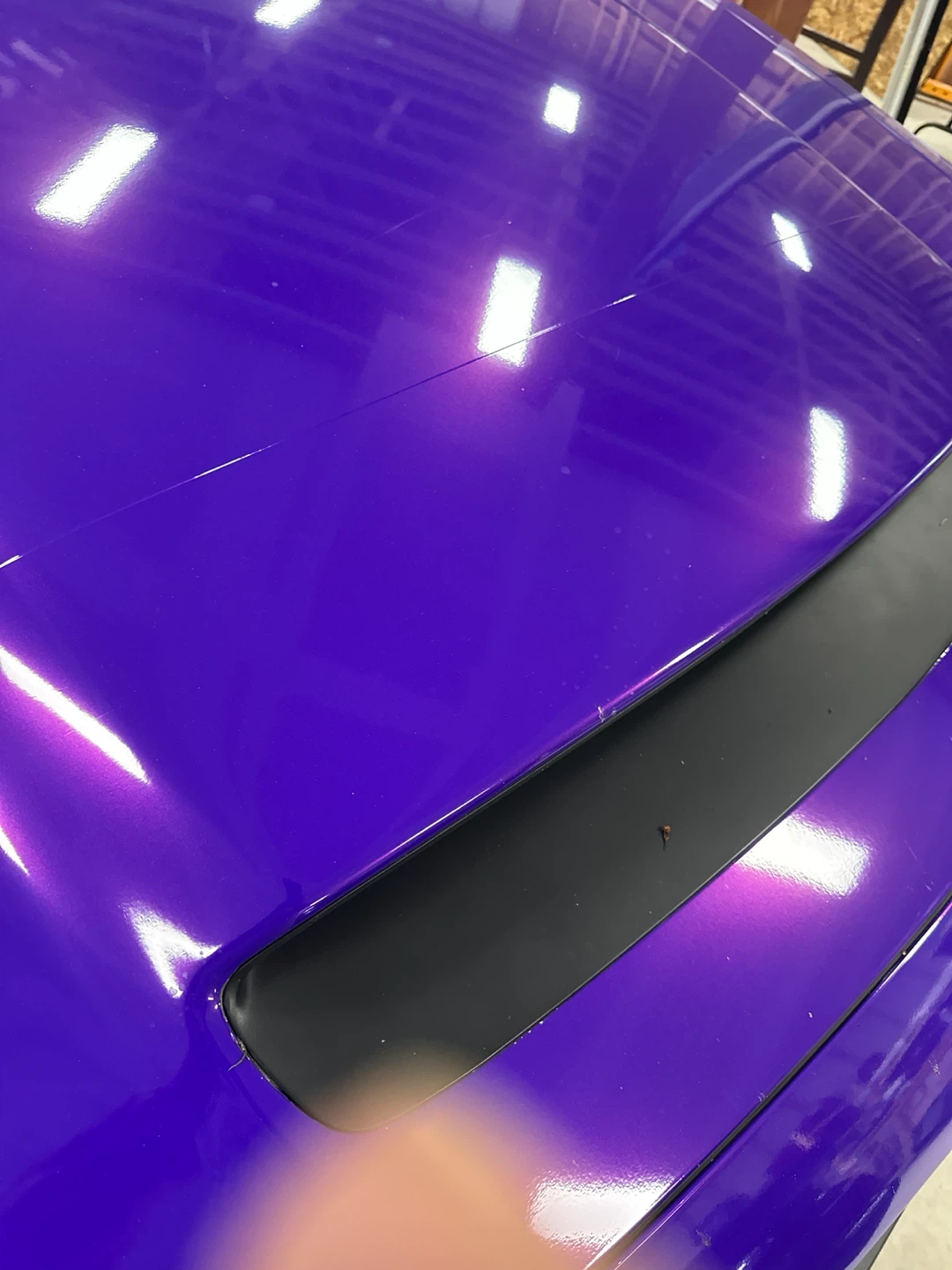 Dodge Challenger Purple Custom Car