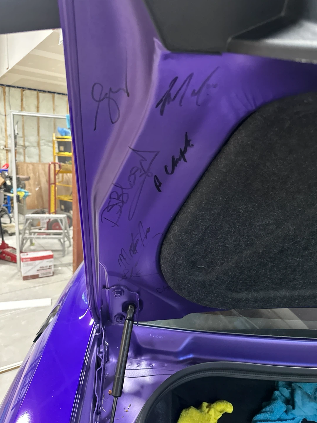 Dodge Challenger Purple Custom Car - photo 3