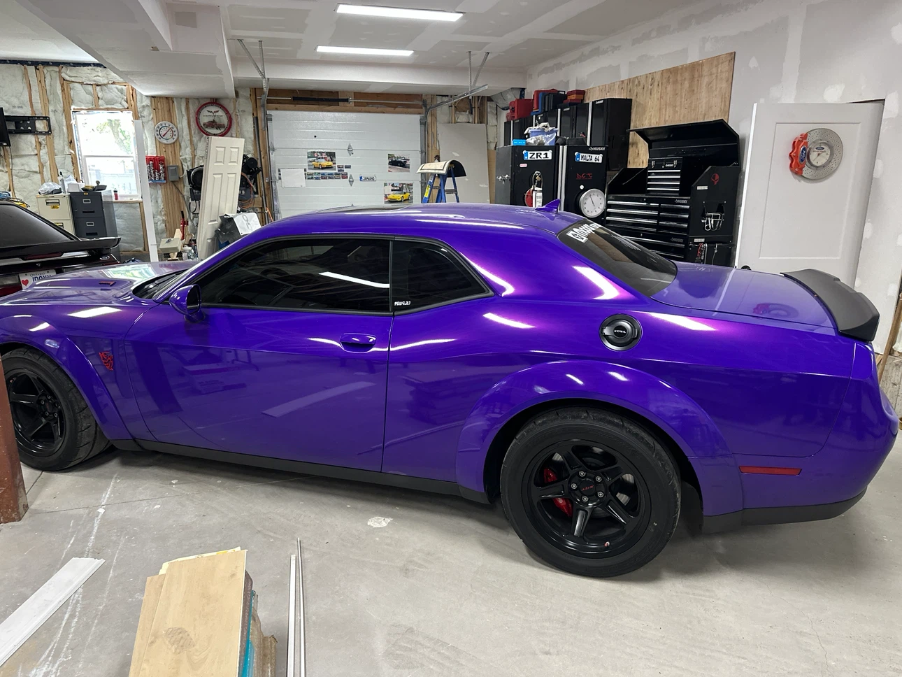 Dodge Challenger Purple Custom Car - photo 4