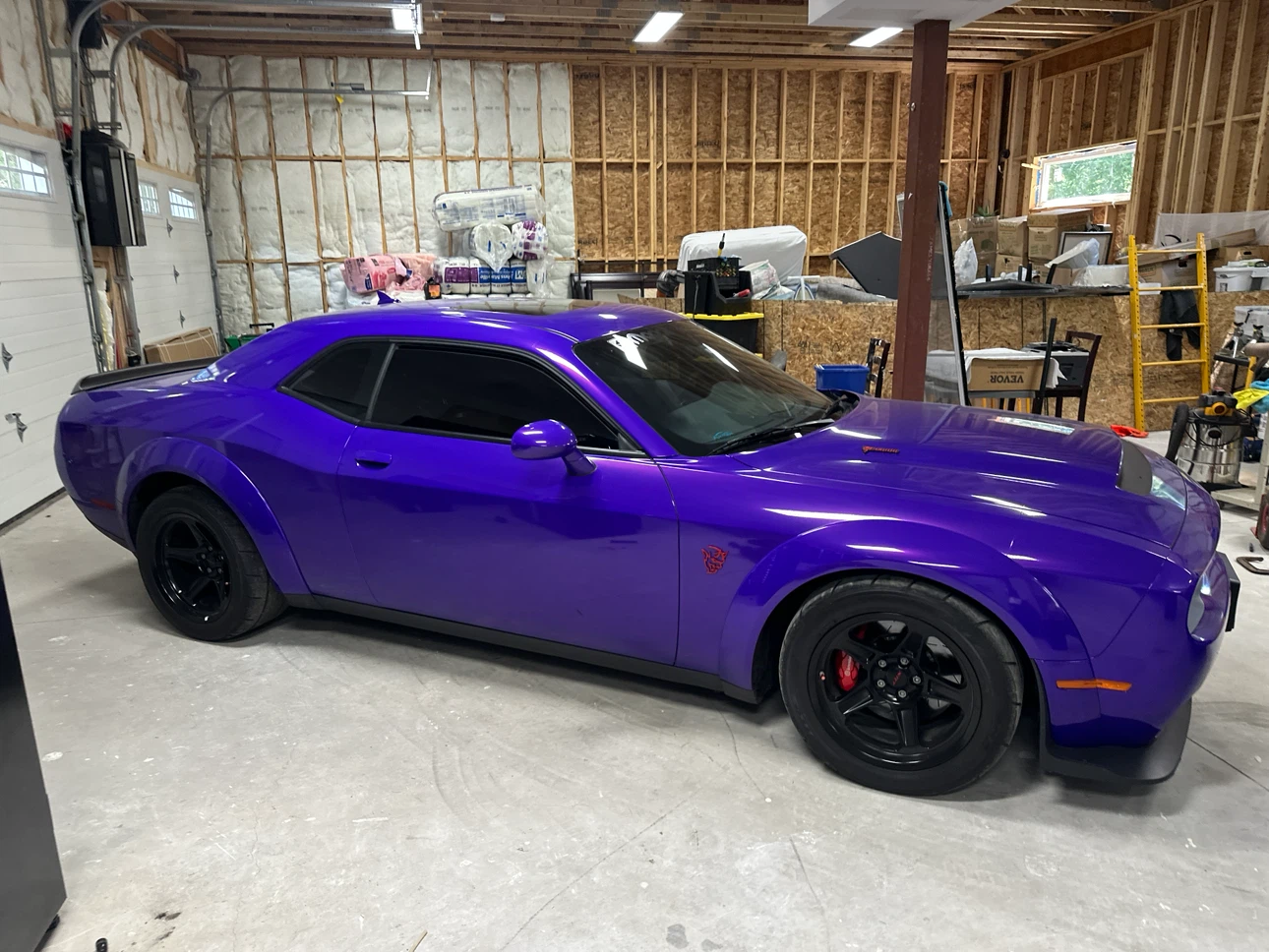 Dodge Challenger Purple Custom Car - photo 5