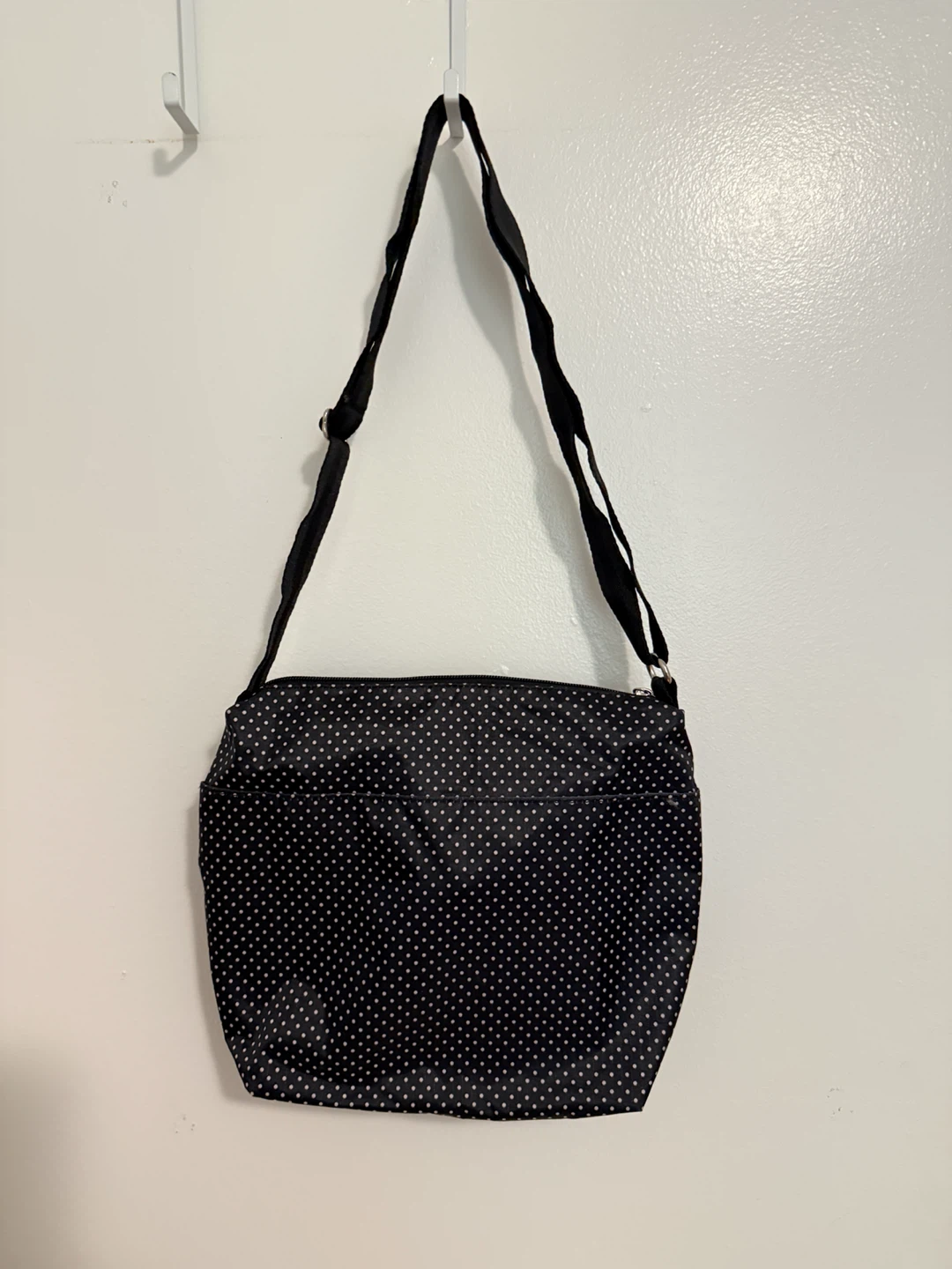 Black and White Polka Dot Bag - photo 2