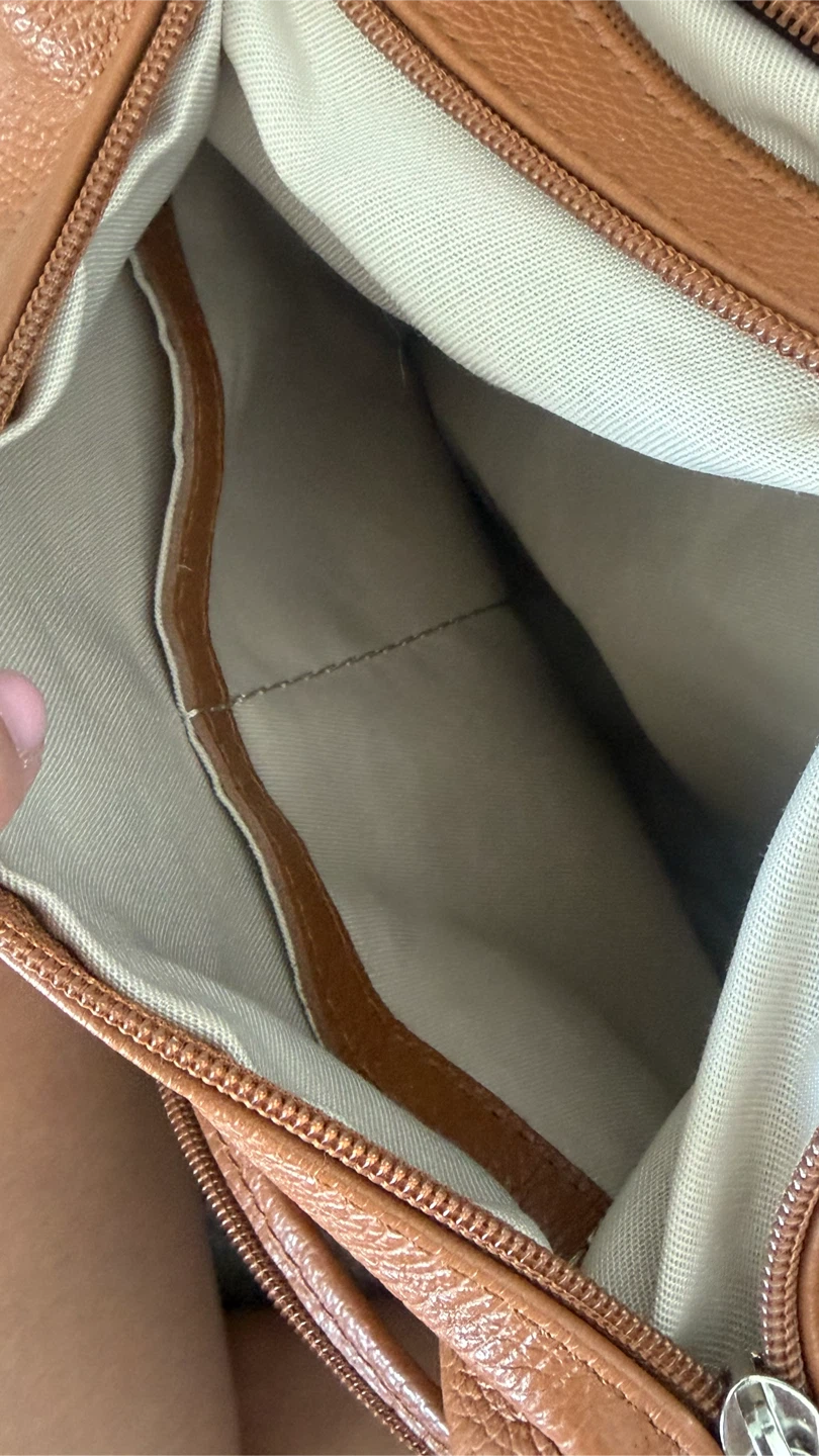 Valentina Genuine Leather Backpack - Brown - photo 5