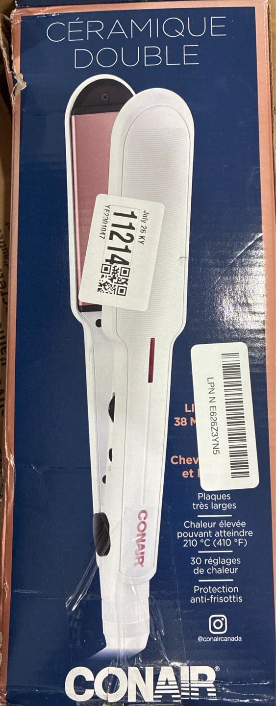 Conair Ceramic Double Hair Straightener