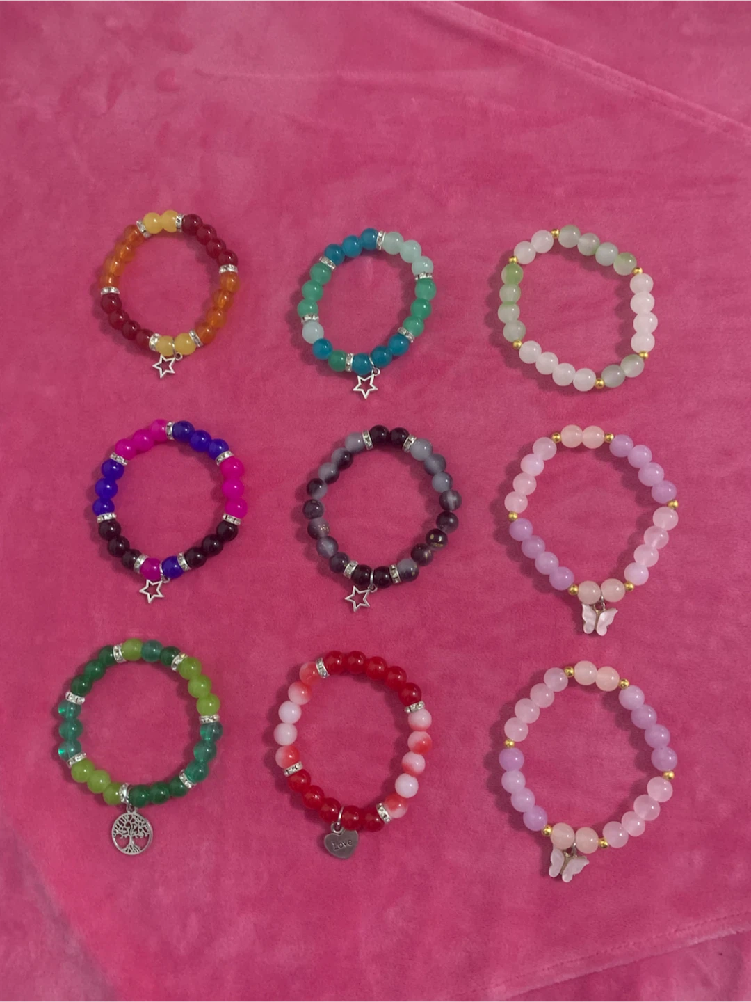 💖 Cute Handmade Beaded Bracelets ✨